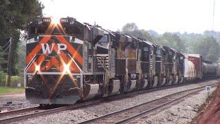 UP 1983 “Western Pacific” heritage leads an EPIC consist of NS 368 through Arkwright, GA 9/5/22