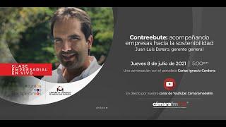 Clase Empresarial con Juan Luis Botero Jaramillo, gerente general Contreebute