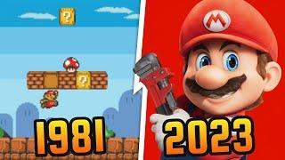 How Mario became a Legendary Video Game Character | Evolution of Super Mario 1