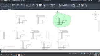 4.8 Autocad 2025 tutorial for beginners (Step by Step) - How to use Move Command in AutoCAD (M)