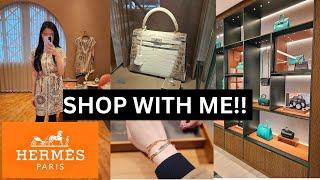 HERMES LUXURY SHOPPING VLOG - LUXURY SHOPPING SPREE-