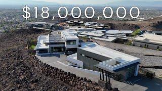 Inside a $18,000,000 Ultra Modern Las Vegas Mansion!