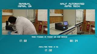 NPM TECH (Semi-Automated) Vs NPM 131 (Manual) Normalab Save your operator's time