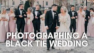 Wedding Photography - Behind the Scenes of a Black Tie Wedding - Hotel DuPont