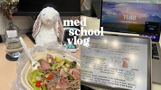 med school vlog 🩺 | updates, just mugging really