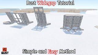 Widegaps Tutorial *5 examples* (Easy Method) RUST