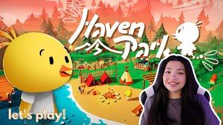 ️ COZY EXPLORATION GAME | Haven Park Gameplay & First Impressions | Kat Plays