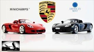 VERSUS - PORSCHE CARRERA GT - Minichamps VS American Mint 1/43