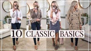 10 CLASSIC BASICS YOU NEED IN YOUR CLOSET | Shannon Sullivan