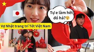 "Kanako Trang Trí Tết Bất Ngờ Cho Chồng Sau 8 Năm Xa Nhà – Chồng Xúc Động!"