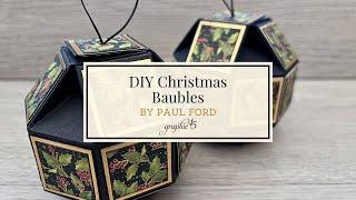 How To Make Christmas Bauble Ornaments | Fun DIY Holiday Craft Idea