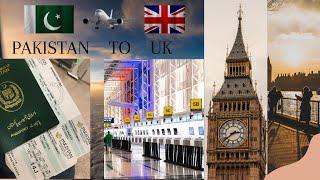 Pakistan to London | UK | First International Flight