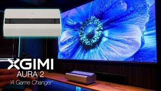 XGIMI Aura 2 | A Ground Breaking 4K Dual Light Source Projector is One of The BEST we have seen