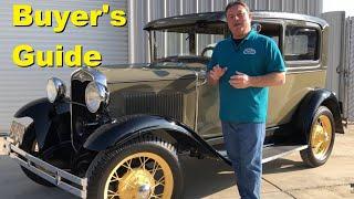 Ford Model A Buyer's Guide - How to buy a 1928-1931 Ford Model A