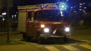 LF 8 + MTW Feuerwehr Hemsbach [Anfahrt zu Dachstuhlbrand]