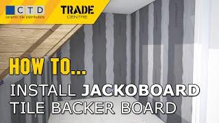 How To Install Jackoboard Tile Backer Board