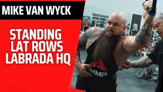 Standing cable rows with Mike Van Wyck