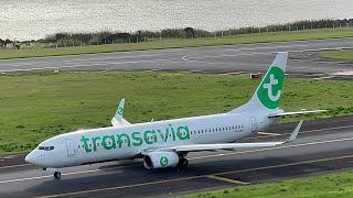 Landings and Departures at Ponta Delgada Airport PDL on Sunday 4K, Sao Miguel Azores  - 20.10.2024