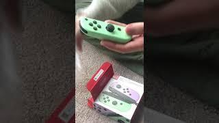 A Nintendo Pastel Green & Purple Joycon Unboxing!