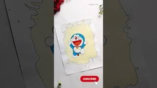 Cute Doraemon Painting ️ #art #trending #doraemon #cartoon #magicoart_