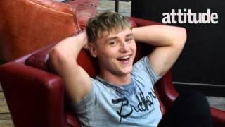 Go behind the scenes of Ben Hardy's Attitude cover shoot!