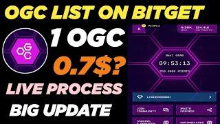 Add bitget account with OGC mining app | OGC New important update | OGC Price Prediction