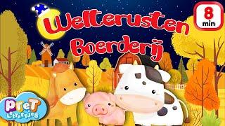 Pretlettertjes Welterusten Boerderij | Breng de dieren naar bed