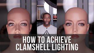 How To Achieve Clamshell Lighting | Portrait Lighting Mini Series