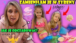 MAMA MA MAGICZNĄ MOC I ZAMIENIŁA BLIŹNIACZKI W SYRENY PARODIA 