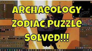 Archaeology Zodiac Puzzle Answers- Solved! - Runescape
