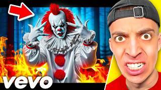 Ich reagiere auf "HORROR CLOWN DISSTRACK" gegen mich und bin schockiert... ️