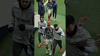 손흥민 HEUNG-MIN SON AND FORMER SPURS STAR KIERAN TRIPPIER: Tottenham v Newcastle