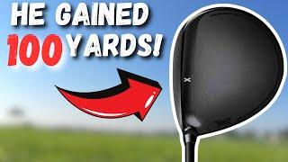 He GAINED 100 Yards with his New DRIVER!!