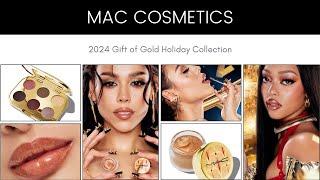 MAC Cosmetics 2024 Gift of Gold Holiday Collection