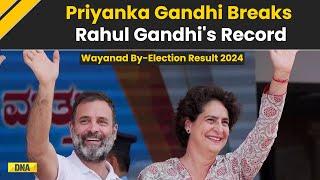 Wayanad By Election Result 2024: Congress Priyanka Gandhi Beats Rahul Gandhi Vote Margin Record