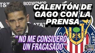 FERNANDO GAGO SE CALENTÓ CON LA PRENSA POR EL FRACASO DE #CHIVAS EN LEAGUES CUP | LIGA MX | #futbol