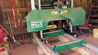 NEW sawmill! Sawmill shed update!