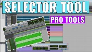 How to use the Selector Tool in Pro Tools -- OBEDIA.com Avid Pro Tools Training & Tech Support