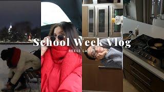 School Week Vlog: Shopping, Skating, Makeup, Carpool Karoke, Cooking, Class, Birthday Dinner