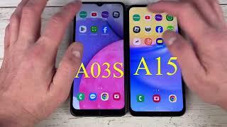 Samsung A15 Vs Samsung A03s Speed Test Comparison