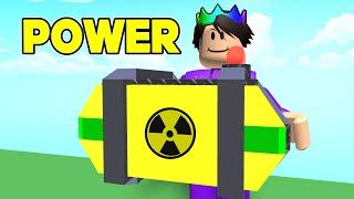 I used nuclear power to make my Tycoon RUN FASTER in Roblox