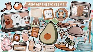 Toca Life World : WHERE TO FIND MY FAV AESTHETIC ITEMS | TOCA BOCA UPDATE