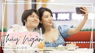 THÚY NGÂN VLOG: Thử thách "một ngày làm theo ý Fan" Thúy Ngân xúng xính hẹn hò cùng "bé" Quang Trung