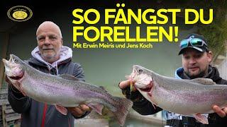 FORELLENANGELN AM FORELLENSEE! | Forellenangeln | @ErwinMeiris | Koch's Angelwelt | Gewinnspiel