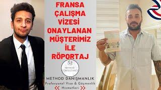 Fransa Çalışma Vizesi Onaylanan Uğur Bey ile Röportajımız