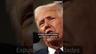 Demócratas abuchean a Trump mientras él presume "cifras históricas" en su primer mes  | La Opinión