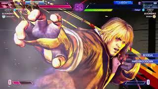 SF6 IsamuxSama (Zangief) vs Fafoun (Ken) 2023-12-23 First time D4