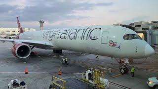 Los Angeles (LAX)~ London Heathrow (LHR)- Virgin Atlantic - Airbus A350-1000 - VS8 - Full Flight