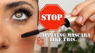 ....stop applying your mascara like this | beauty tip | Melissa Alatorre