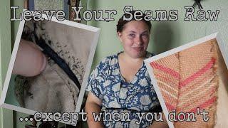 Finishing 19th Century Seams || A Historical Sewing How To